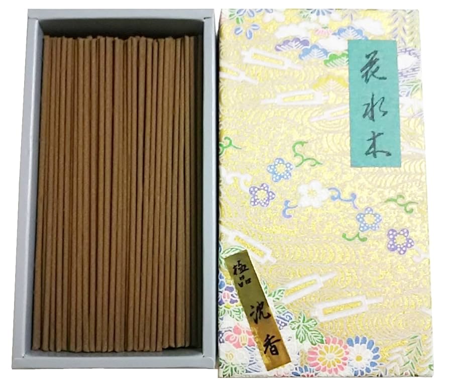 Amazon | 淡路梅薫堂の天然沈香お線香 極品沈香花水木 65g
